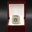 2010 Auburn Tigers Bowl Bruns National Championship Ring 11 size with wooden case (133)