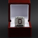 2017 Ohio State Buckeyes NCAA football national championship ring 11 size with wooden case (75)