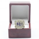 2008 Kansas Jayhawks NCAA Football Orange Bowl REESING Championship 11 size with wooden case (47)