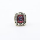Kansas Jayhawks NCAA 18k GP Brass Championship 11 size (46)