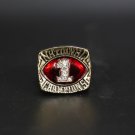 1985 Oklahoma Sooners Championship ring 11 size （25）