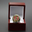 2020 NCAA Ohio Buckeyes big ten College Championship ring 11 size with wooden case （20）