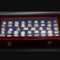 Set 55PCS 1966-2018 NFL Super bowl championship rings 11 size with case(515)