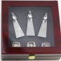 3PCS 1981 1988 2021 AFC Cincinnati Bengals Super Bowl Championship ring and Trophy (518)