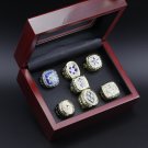 7PCS Dallas Cowboys super bowl championship rings Set 11 size with case （574）