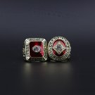 2PCS 1955 1964 Cleveland Browns Super bowl championship rings size 11 without case （575）