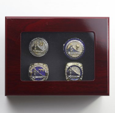 4PCS Golden State Warriors NBA world championship rings Thompson rings 11S with case&iuml;&frac14;�724&iuml;&frac14;�