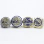 4PCS Golden State Warriors NBA world championship rings Thompson rings 11S with case(724)