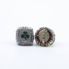 2PCS Boston Celtics Garnett NBA championship rings 11 size without case（729）