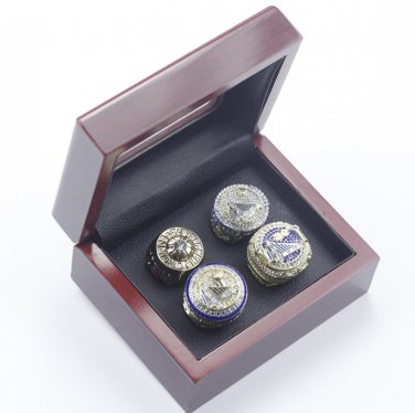 4PCS Golden State Warriors NBA world championship rings Curry rings 11S with case&iuml;&frac14;�731&iuml;&frac14;�