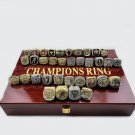 35CS Set 1988-2022 NBA world championship rings 11 size with case（734）