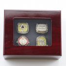 O'Neal 4PCS Los Angeles Lakers NBA Basketball championship ring with case（741）