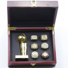 6PCS Set Los Angeles Lakers NBA Basketball championship ring and throphy for Kobe （745）