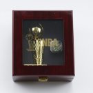 Set 2021 Milwaukee Bucks Basketball NBA Championship Ring and thropy with case（748）