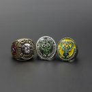 3PCS 1971 2018 2021 Milwaukee Bucks Basketball Championship Rings without case（756）