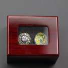2PCS 1971 2021 Milwaukee Bucks Basketball Championship Rings with case（758）