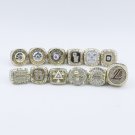 12PCS Los Angeles Lakers NBA Basketball championship rings without case（761）