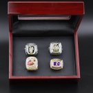 4PCS 2012 2013 2016 2020 NBA Basketball championship rings James ring with case（767）