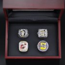 4PCS 2020 Los Angeles Lakers NBA Basketball championship rings James rings with case（768）
