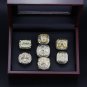 7PCS 2020 Los Angeles Lakers NBA Basketball championship rings KOBE RINGS without case(771)