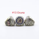 2021 Atlanta Braves MLB world series championship fan ring 13# 11 size（817）