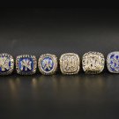 6PCS New York Yankees MLB world series championship rings 11 size without case（986）