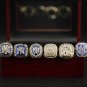 6PCS New York Yankees MLB world series championship rings 11 size with case(986)