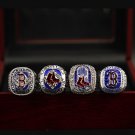 FULL SET 4 PCS BOSTON RED SOX world series championship rings 11 size with case（991）