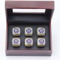 6PCS Names 2017 Houston Astros world series championship rings 11 size without case(993)