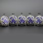5PCS Names 2020 Los Angles Dodgers world series championship rings 11 size with case(994)