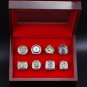 Fulll Set 8PCS San Francisco Giants world series championship rings 11 size with case(995)