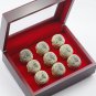 9PCS NAMES 2021 Atlanta Braves MLB world series championship rings 11 size with case(1001)