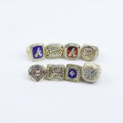 8PCS NAMES 2022 Atlanta Braves MLB world series championship rings 11 size without case（1002）