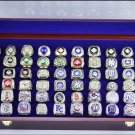 60PCS 1960-2020 MLB world series championship rings 11 size with case（1004）