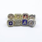 8PCS Atlanta Braves MLB world series championship rings 11 size without case（1011）