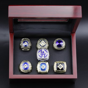 7PCS Los Angles Dodgers world series championship rings 11 size without case&iuml;&frac14;�1022&iuml;&frac14;�