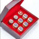 Set 9pcs Houston Astros world series championship rings 11 size with case（1023）