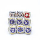 Set 9pcs Houston Astros world series championship rings 11 size without case（1023）