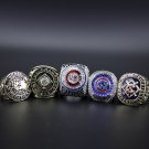 5PCS Chicago Cubs MLB world championship rings 11 size without case（1031）