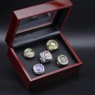 5PCS Chicago Cubs MLB world championship rings 11 size with case（1031）