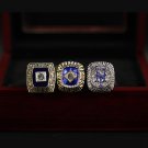 1969 1986 2015 New York Mets MLB world championship rings 11 size with case（1044）