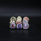 Set 9PCS Boston Red Sox MLB world championship rings 11 size without case（1045）