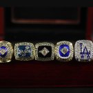 1955 1978 1981 1988 2017 Los Angles Dodgers world series championship rings with case（1047）