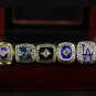1955 1978 1981 1988 2017 Los Angles Dodgers world series championship rings with case（1047）