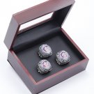3 Names 2016 Chicago Cubs MLB world championship rings 11 size with case（1049）