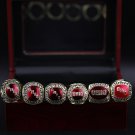 Set 6 PCS New Ohio State Buckeyes NCAA championship rings 11 size with case（1055）