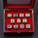 11PCS Florida Gators NCAA championship rings 11 size with case（1068）