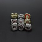 Se 9PCS Georgia Bulldogs football NCAA championship ring 11 size without case（1069）