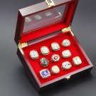 Set 11PCS Montreal Canadiens Stanley Cup NHL Champions rings with case（1104）