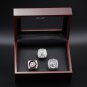 2010 2013 2015 Chicago Blackhaws Stanley Cup NHL Champions rings with case(1106)